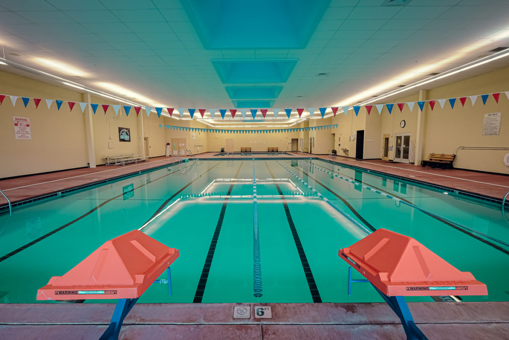 INDOOR JUNIOR OLYMPIC-SIZED POOL National Fitness Center